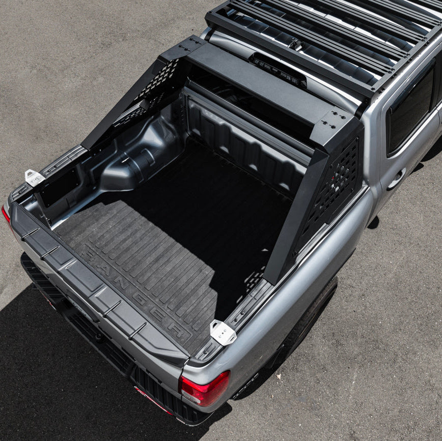 Ford Ranger EOS Off-Road Carbon Steel Black Rear Trunk Bed Sport Roll Bar image 10