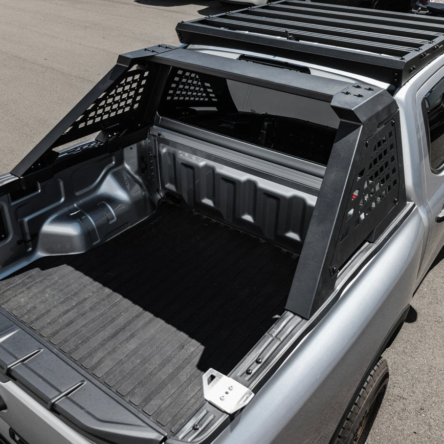 Ford Ranger EOS Off-Road Carbon Steel Black Rear Trunk Bed Sport Roll Bar image 11