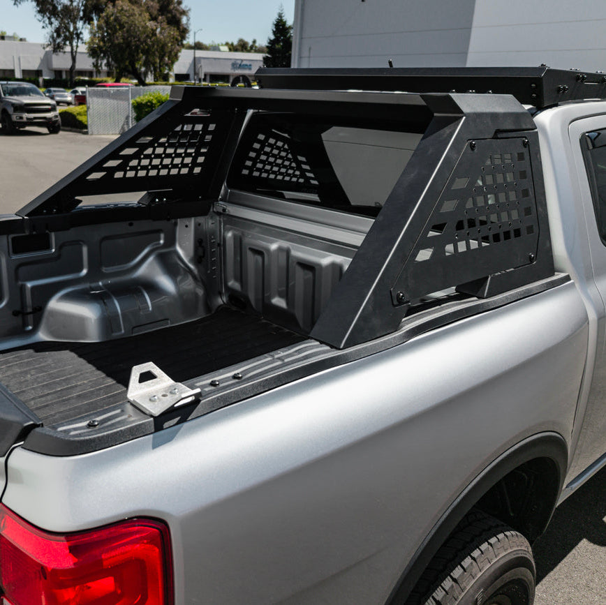 Ford Ranger EOS Off-Road Carbon Steel Black Rear Trunk Bed Sport Roll Bar image 12
