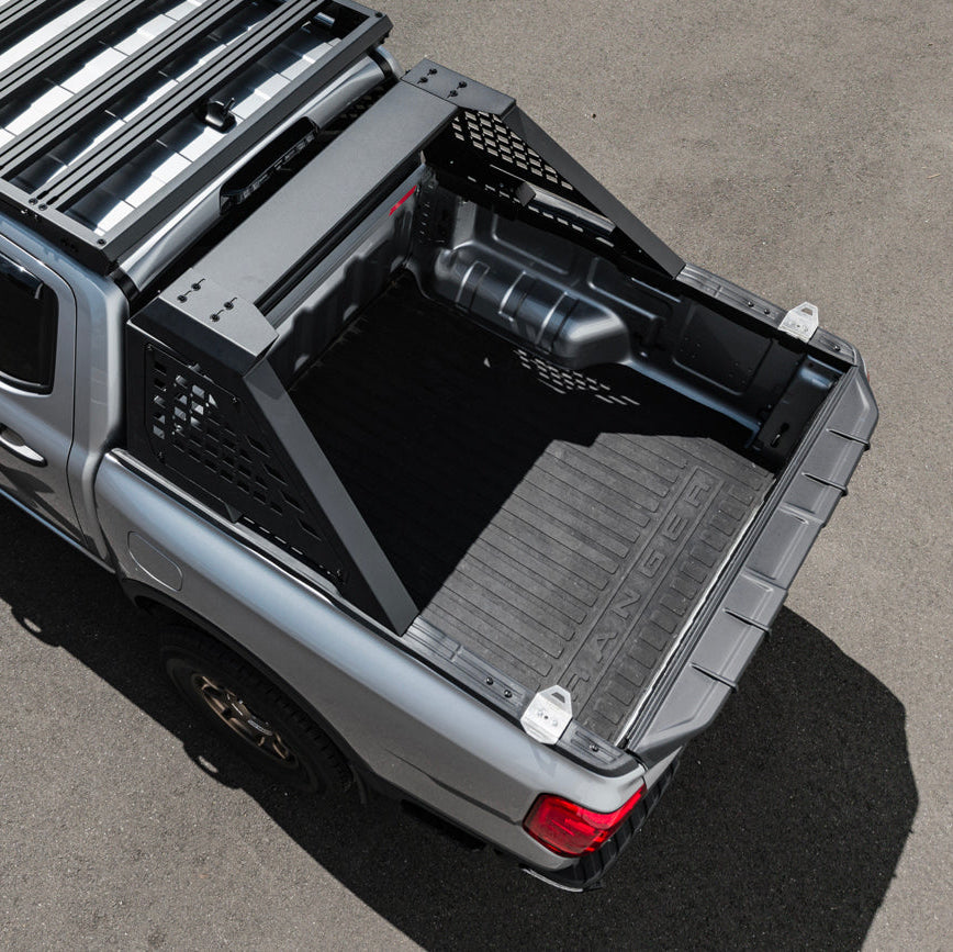 Ford Ranger EOS Off-Road Carbon Steel Black Rear Trunk Bed Sport Roll Bar image 13