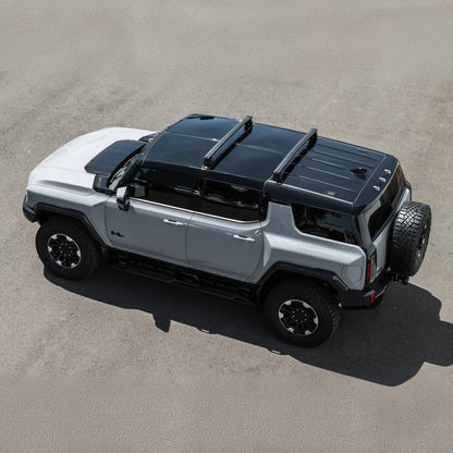 2022-Up GMC Hummer EV | Aluminum Roof Mounted Cargo & Luggage Cross Rail Rack image 7