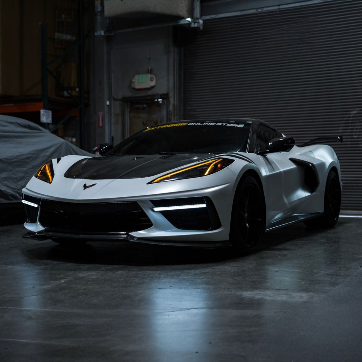 Corvette C8 GT Style Amber LED DRL Module Set image 9