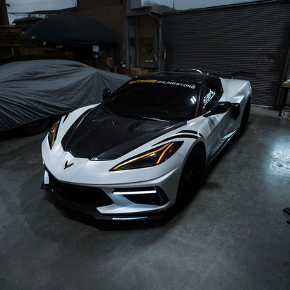 Corvette C8 GT Style Amber LED DRL Module Set image 5