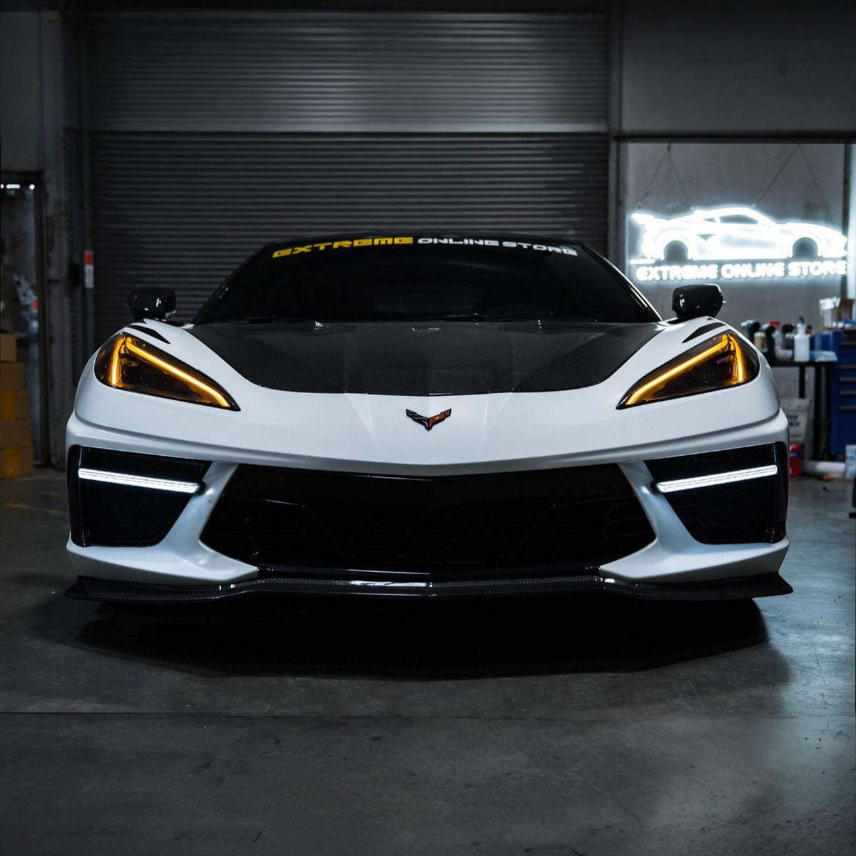 Corvette C8 GT Style Amber LED DRL Module Set image 6