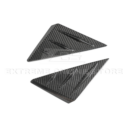 Chevrolet Corvette C8 DRY CARBON FIBER Anti Wind Buffeting Cover image 10