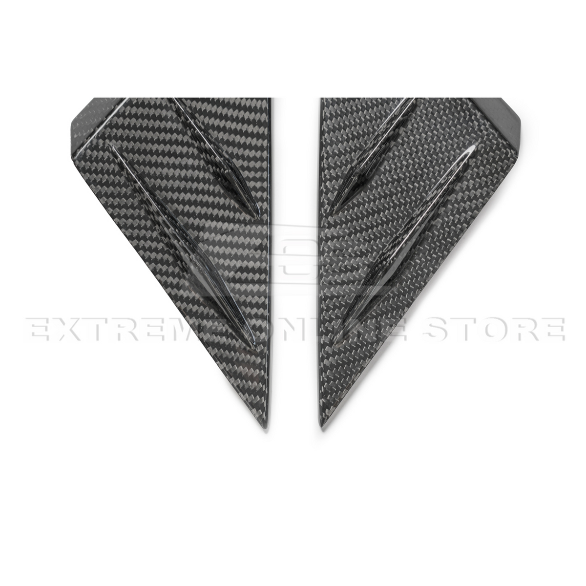 Chevrolet Corvette C8 DRY CARBON FIBER Anti Wind Buffeting Cover image 13
