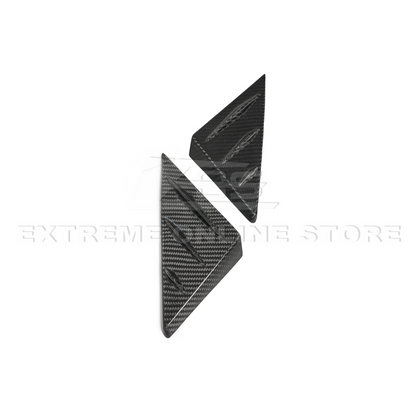 Chevrolet Corvette C8 DRY CARBON FIBER Anti Wind Buffeting Cover image 12