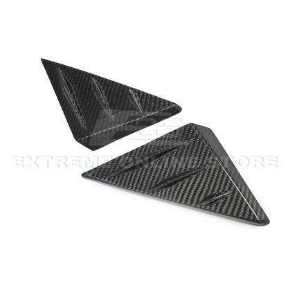 Chevrolet Corvette C8 DRY CARBON FIBER Anti Wind Buffeting Cover image 9