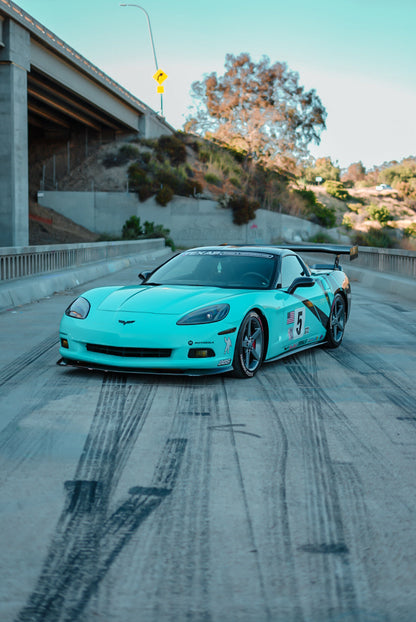 GTC-500 Carbon Fiber Adjustable Wing- Chevrolet C6 Corvette Base/Z06