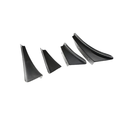 Carbon Fiber Front Bumper Canards- 2023 - Current Honda FL5 Civic Type R