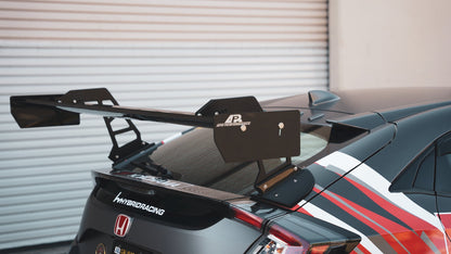 GT-250 Carbon Fiber Swan Neck Wing- 2017-2021 Honda FK8 Civic Type R