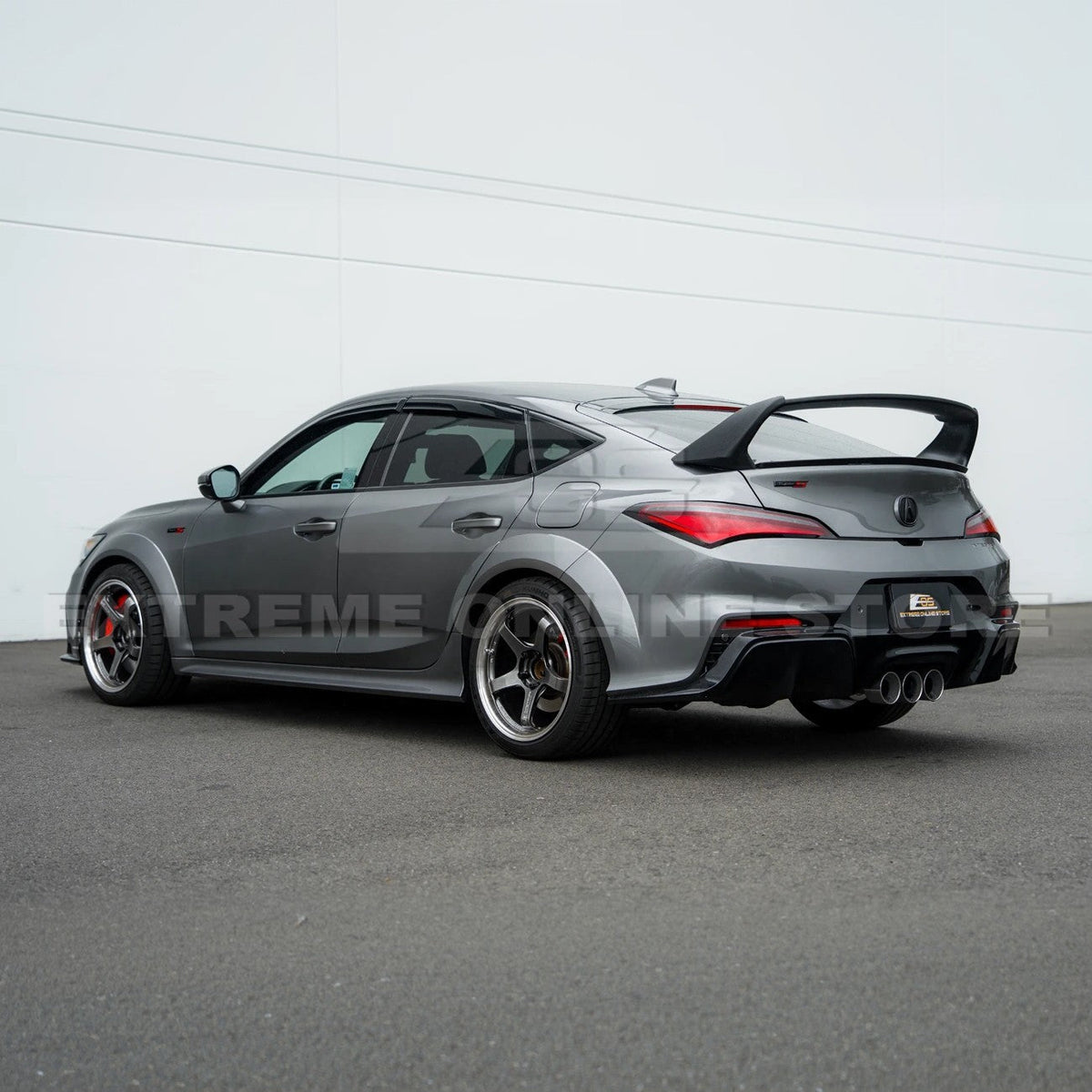 2023-Up Acura Integra DE | Performance Matte Black Rear Trunk Wing Spoiler image 4