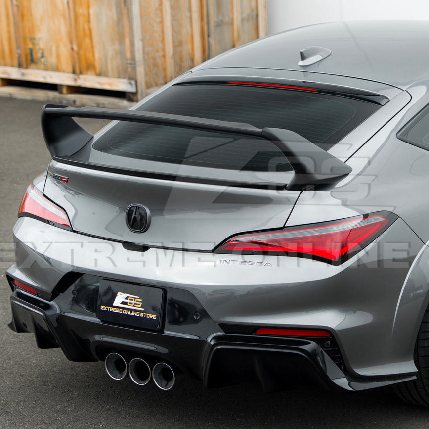 2023-Up Acura Integra DE | Performance Matte Black Rear Trunk Wing Spoiler image 9
