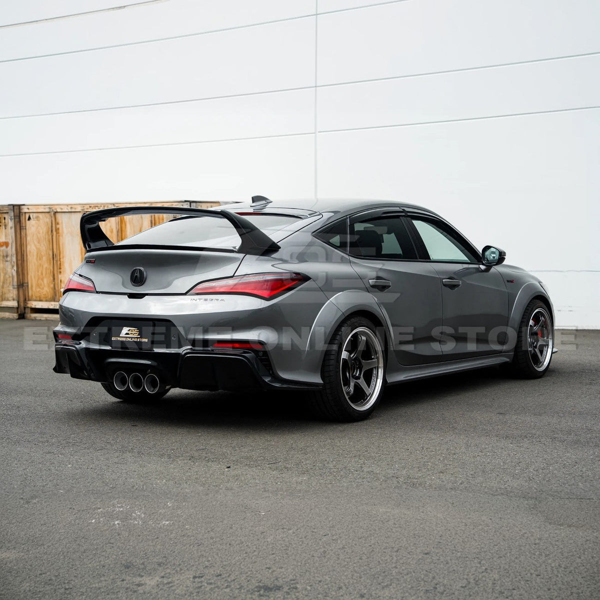 2023-Up Acura Integra DE | Performance Matte Black Rear Trunk Wing Spoiler image 35