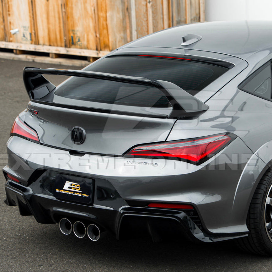 2023-Up Acura Integra DE | Performance Matte Black Rear Trunk Wing Spoiler image 36