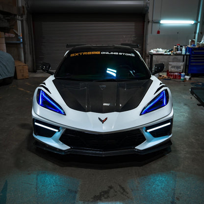 Corvette C8 GT Style Amber LED DRL Module Set image 15