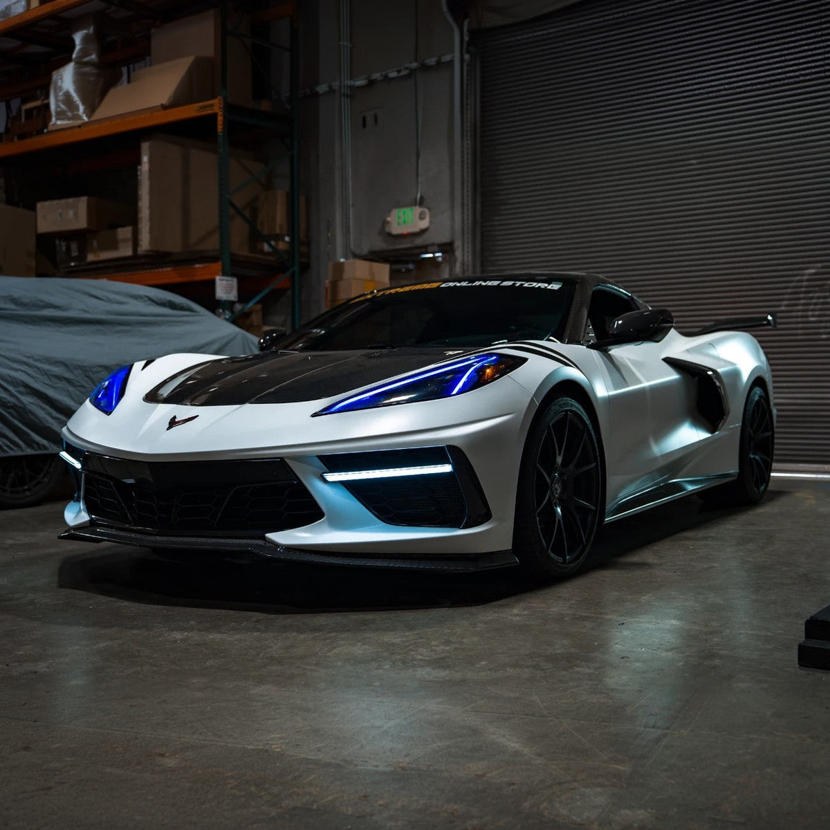 Corvette C8 GT Style Amber LED DRL Module Set image 14