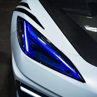 Corvette C8 GT Style Amber LED DRL Module Set image 16