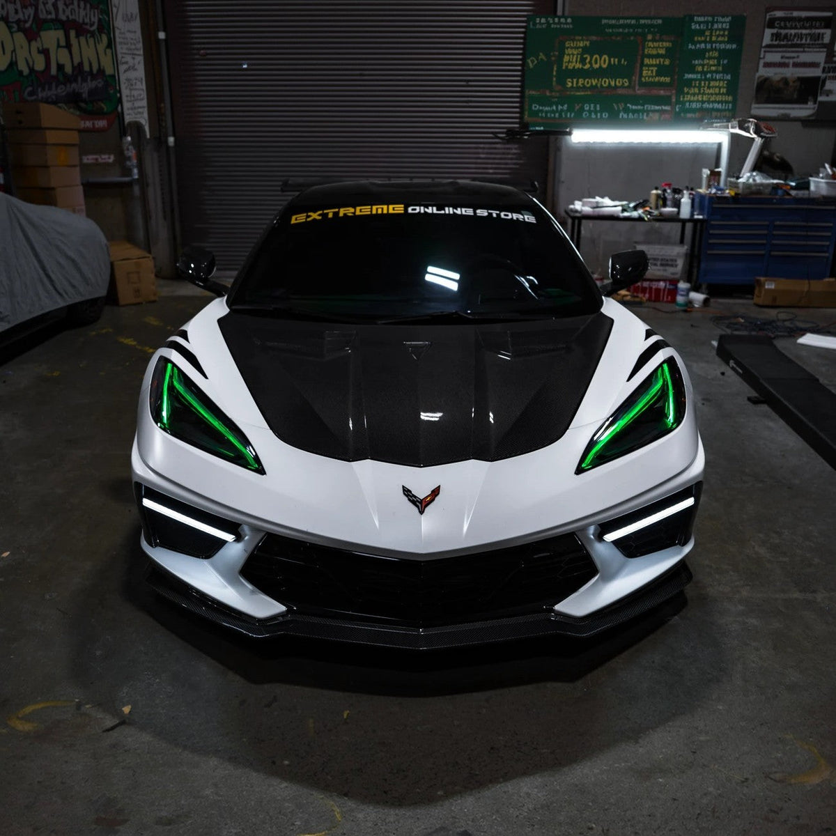 Corvette C8 GT Style Amber LED DRL Module Set image 23