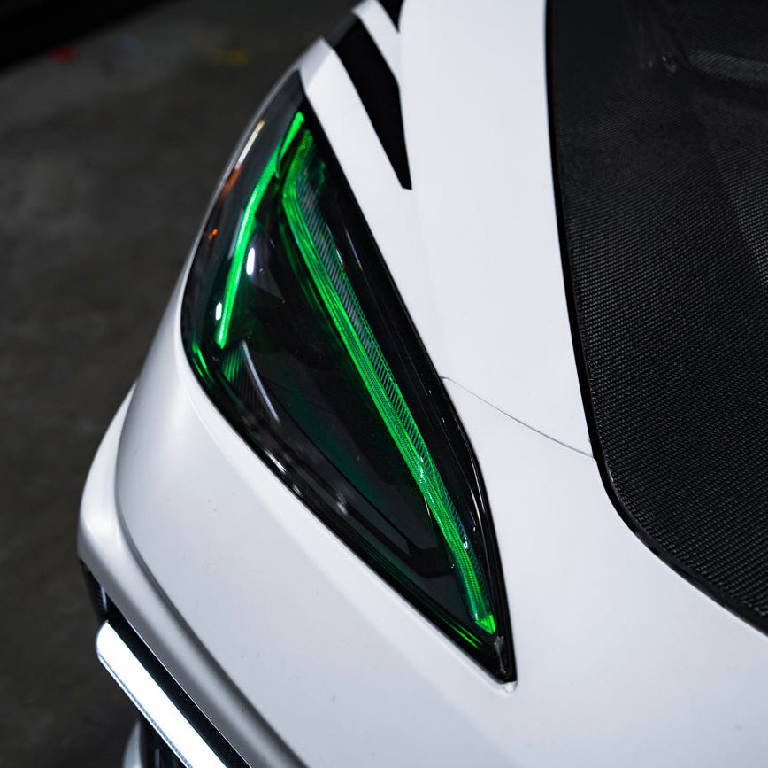 Corvette C8 GT Style Amber LED DRL Module Set image 26