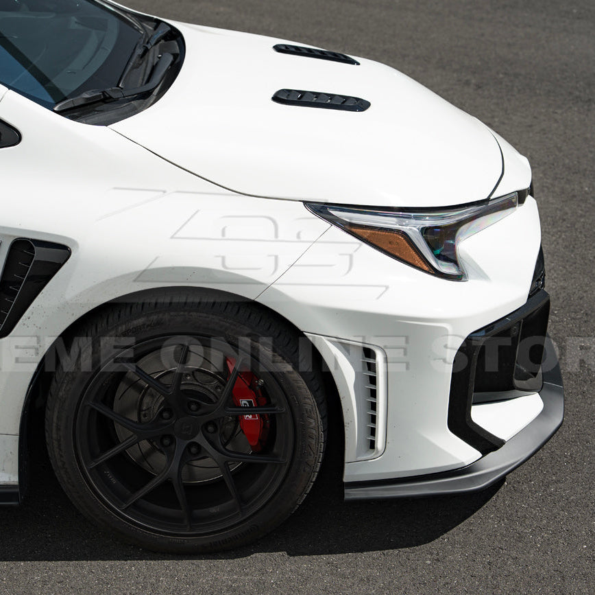 2025-Up GR Corolla GR Package Front Splitter Lip w/ Side Skirts image 68