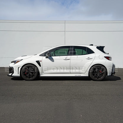 2025-Up GR Corolla GR Package Front Splitter Lip w/ Side Skirts image 73