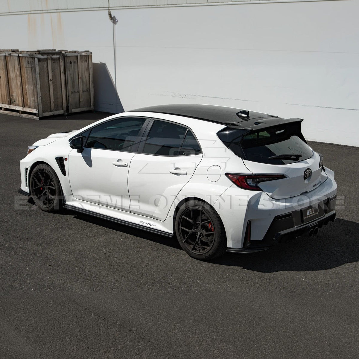 2025-Up GR Corolla GR Package Front Splitter Lip w/ Side Skirts image 74