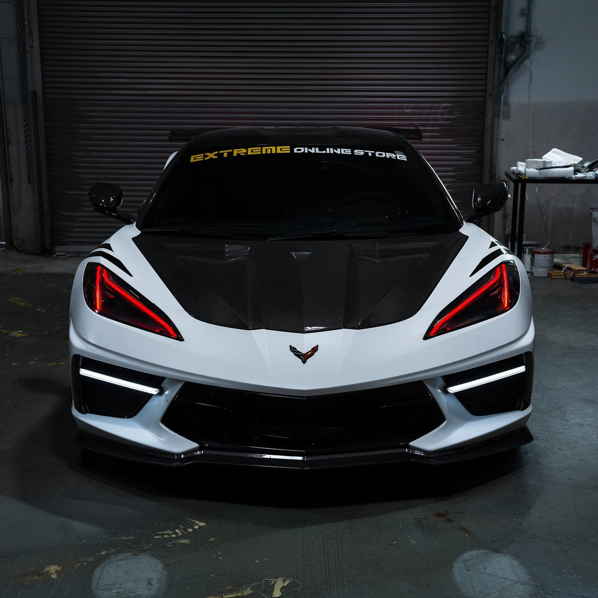 Corvette C8 GT Style Amber LED DRL Module Set image 31