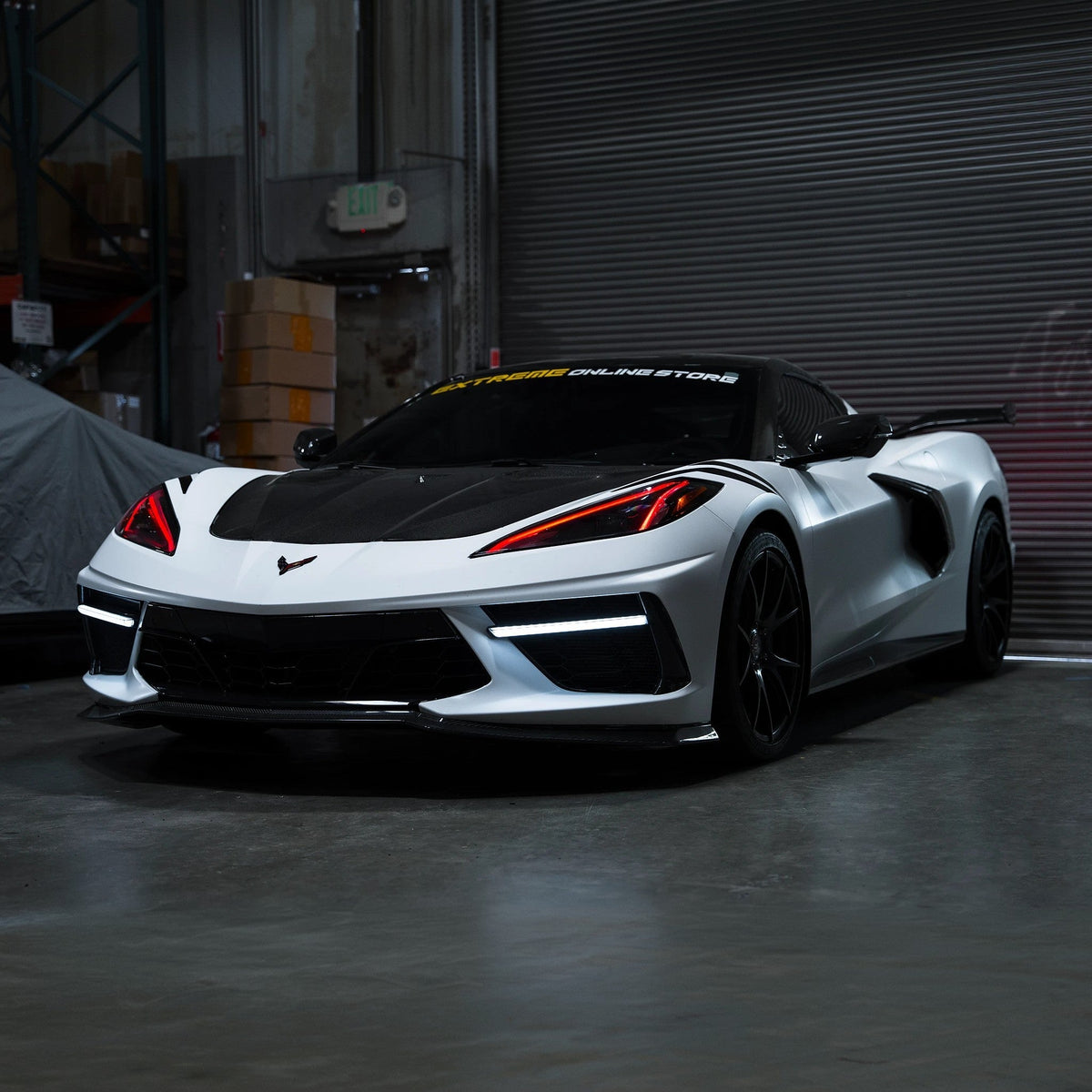 Corvette C8 GT Style Amber LED DRL Module Set image 30