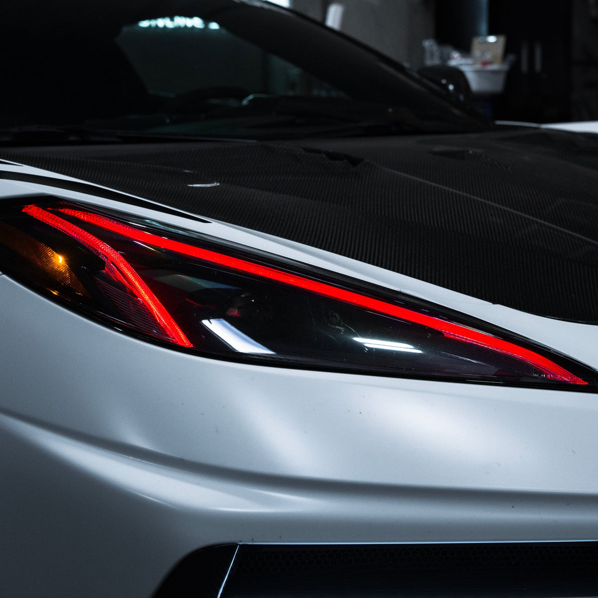Corvette C8 GT Style Amber LED DRL Module Set image 34
