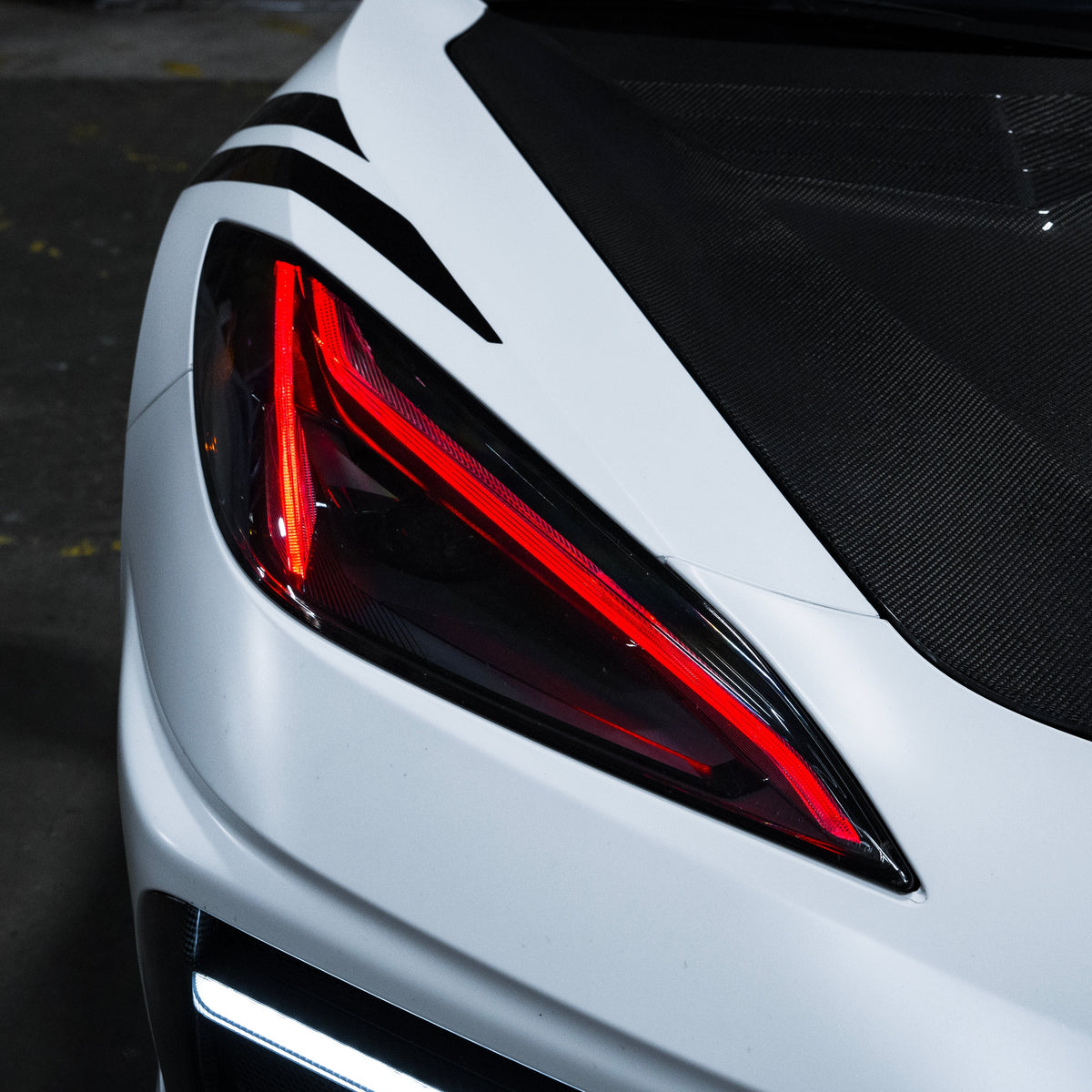 Corvette C8 GT Style Amber LED DRL Module Set image 33