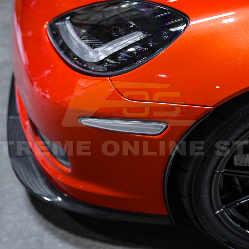 Corvette C6 Front Amber Light LED Side Markers Pair image 13