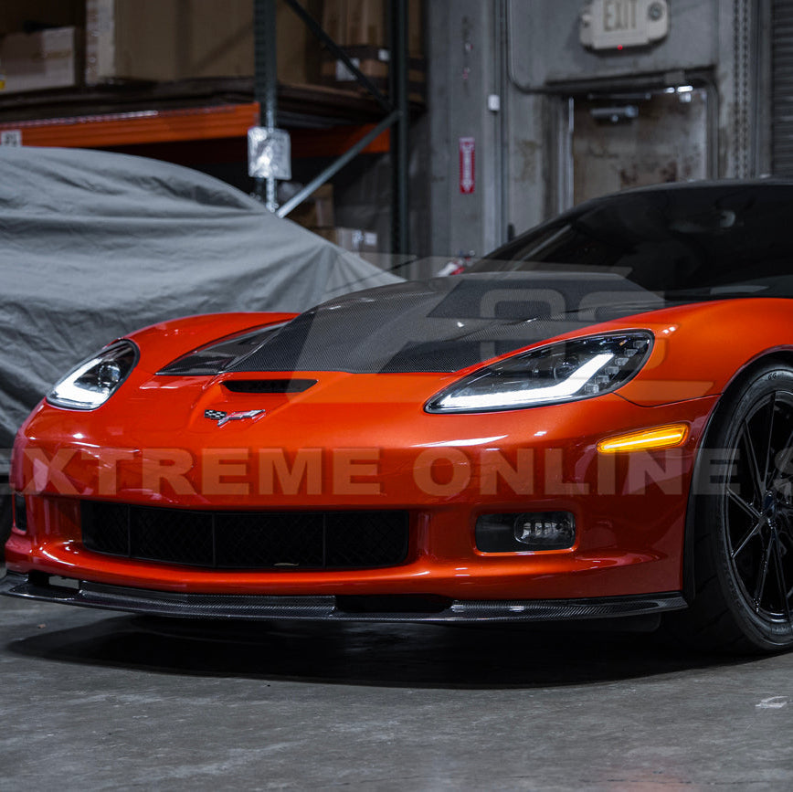 Corvette C6 Front Amber Light LED Side Markers Pair image 6