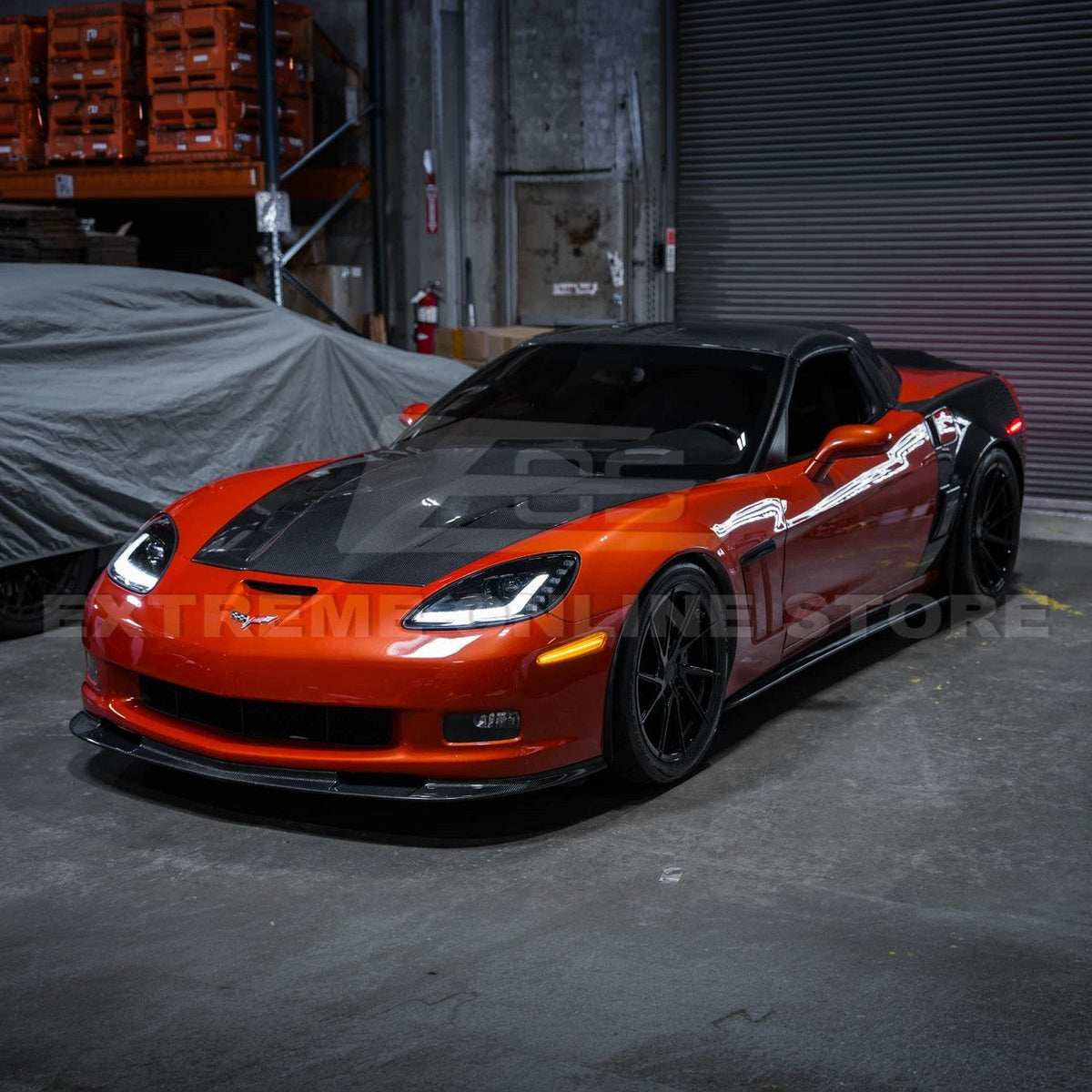 Corvette C6 Front & Rear Amber Light LED Side Markers Pair image 4