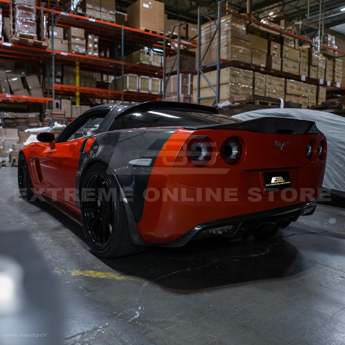 Corvette C6 Rear Red Light LED Side Markers Pair image 6