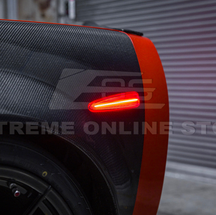 Corvette C6 Rear Red Light LED Side Markers Pair image 9