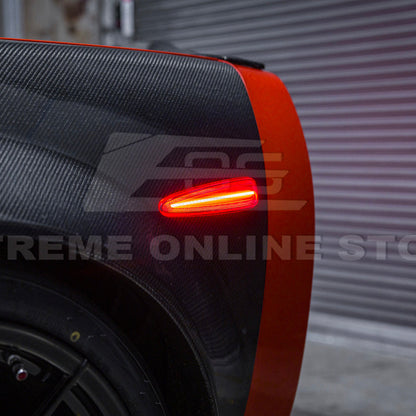 Corvette C6 Rear Red Light LED Side Markers Pair image 48