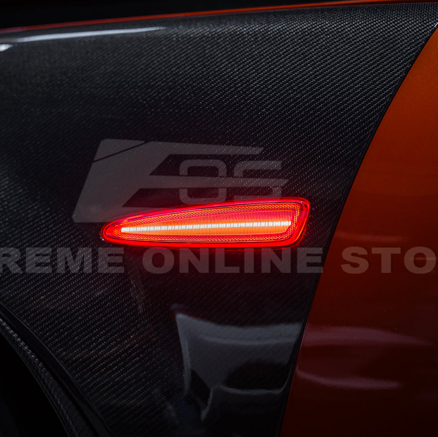 Corvette C6 Rear Red Light LED Side Markers Pair image 50