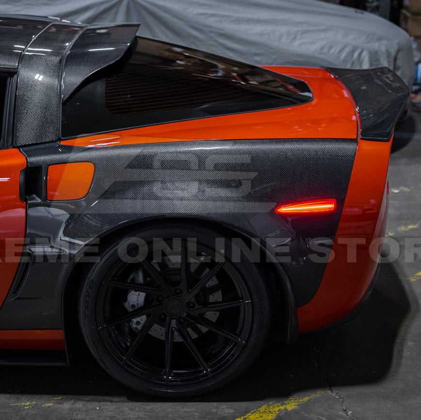 Corvette C6 Rear Red Light LED Side Markers Pair image 8