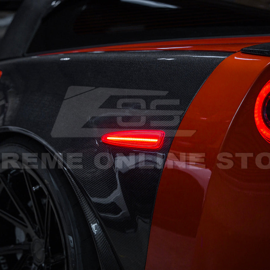 Corvette C6 Front & Rear Amber Light LED Side Markers Pair image 21
