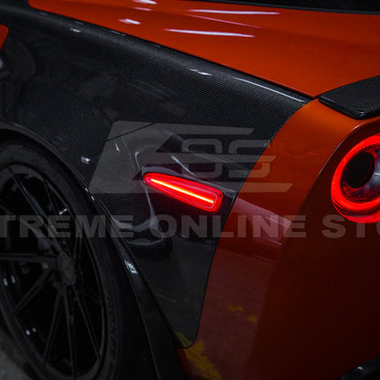 Corvette C6 Rear Red Light LED Side Markers Pair image 13