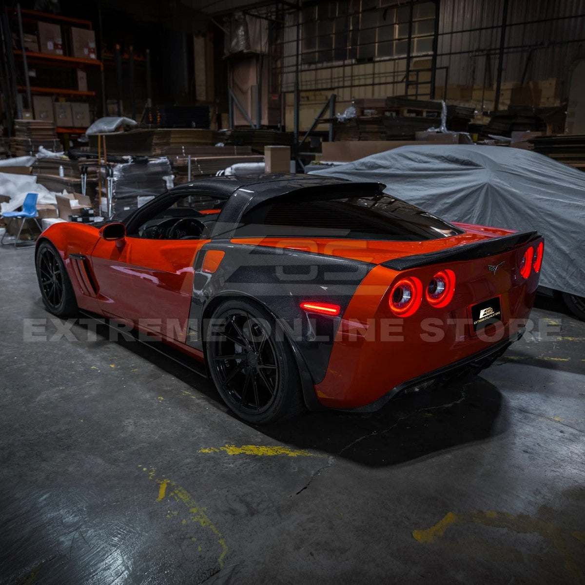 Corvette C6 Front & Rear Amber Light LED Side Markers Pair image 6