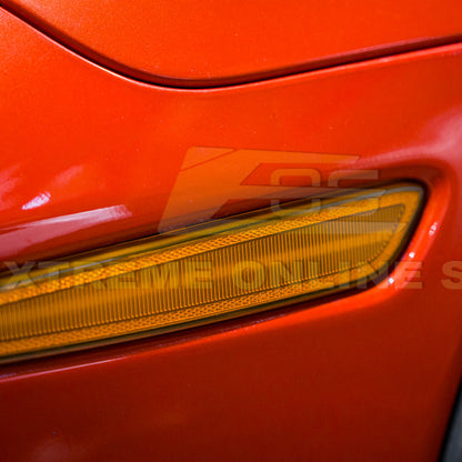 Corvette C6 Front Amber Light LED Side Markers Pair image 52