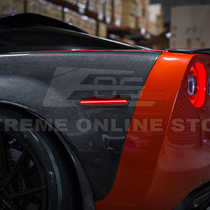 Corvette C6 Rear Red Light LED Side Markers Pair image 27