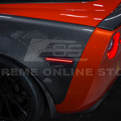 Corvette C6 Rear Red Light LED Side Markers Pair image 28