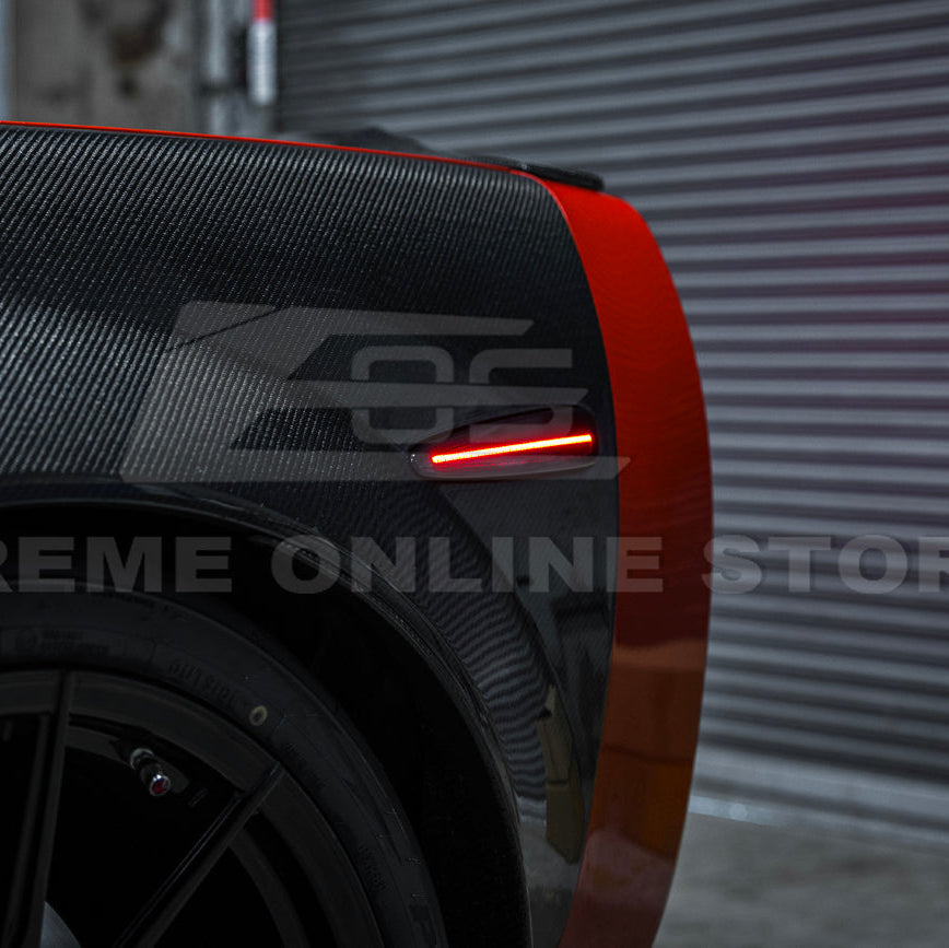 Corvette C6 Rear Red Light LED Side Markers Pair image 30