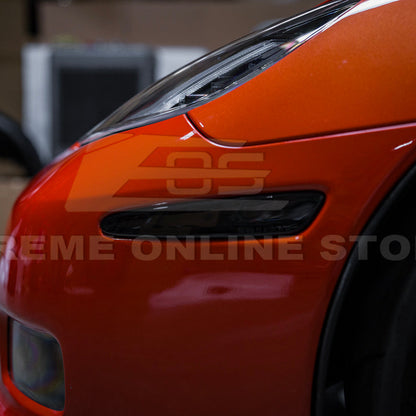 Corvette C6 Front & Rear Amber Light LED Side Markers Pair image 41