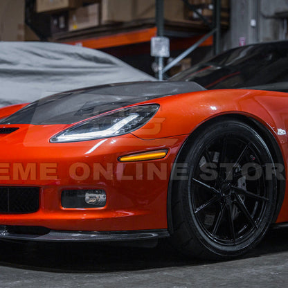 Corvette C6 Front & Rear Amber Light LED Side Markers Pair image 38