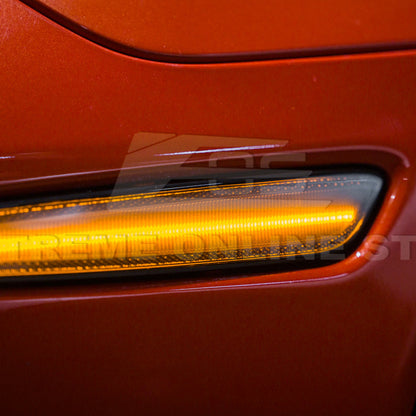 Corvette C6 Front Amber Light LED Side Markers Pair image 32