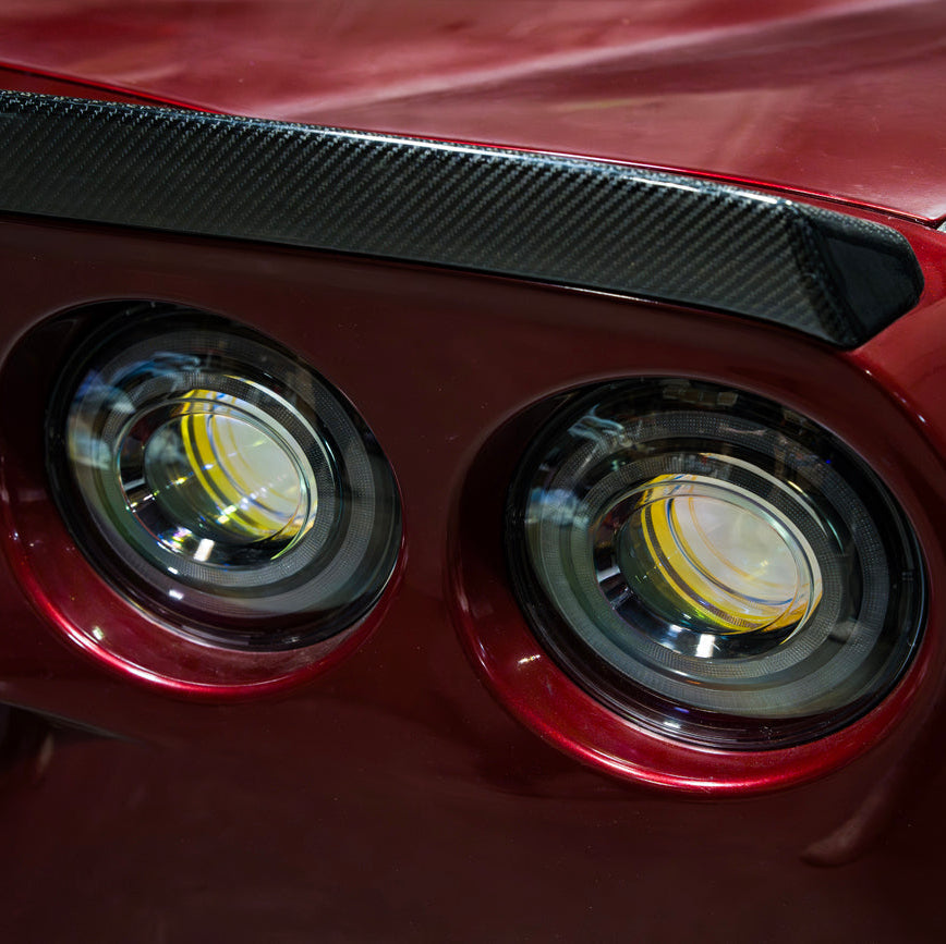 2005-13 Chevrolet Corvette C6 Infinity Style LED Tail Lights image 14